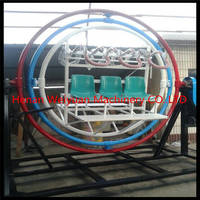Sell 1-6 seats mobile human gyroscope with trailer