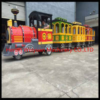 Sell Amusement park rides electric trackless tourist train...