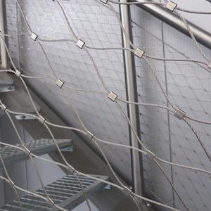 Wholesale rails: 304 Stainless Steel Wire Rope Mesh for Stair Balustrade Railing