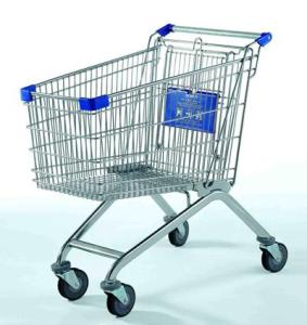 Wholesale shopping trolley: Roll Wire Container Carts