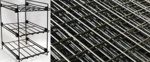 Wholesale metal storage shelves: Wire Mesh Partition Shelving