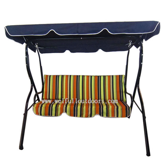 Modern Furniture Patio Swing With Canopy Double Chair Swing