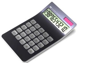Wholesale calculators: Calculators, 10-Digit Dual Power Handheld Desktop Calculator with Large LCD Display