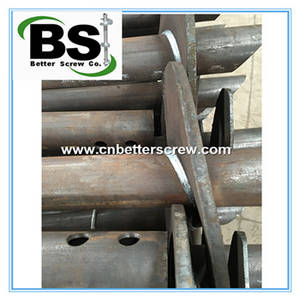 Wholesale solar systems: Galvanized Helical Piles for Solar Power System