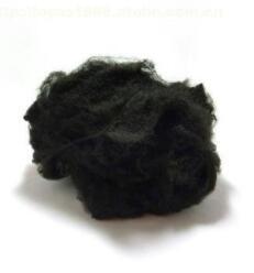 Wholesale polyester staple fiber: Black Polyester Staple Fiber