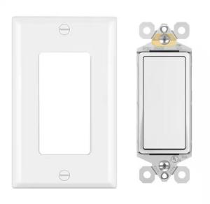 Wholesale decorative: American Standard Decorator Switch Single Pole 1/2/3 Ways Receptacle Electrical Switches