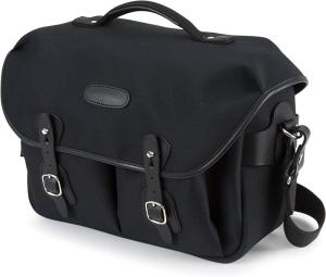 Wholesale mid leather: Billingham Hadley One Camera/Laptop Bag (Black FibreNyte/Black Leather)