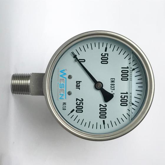 Wesen Technologies Pressure Gauge All Stainless Steel Id 11489852