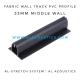 Al-Stretch System : 33mm Fabric Wall Track PVC Profile