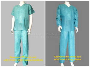 Wholesale nurse uniform: Non-woven Scrub Suit