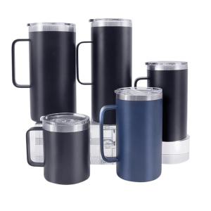 Wholesale Cups: Spill Proof Vacuum Double Wall Insulated Stainless Steel Travel 14oz Coffee Camping Mug