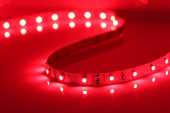 Single Red Color 3528 LED Strip 300 LEDs 5 Meters LED Flexible Strip ...