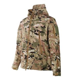 Wholesale military jacket: Outdoor TAD Hunting Military Tactical Hiking Waterproof Softshell Jacket Men with Hood