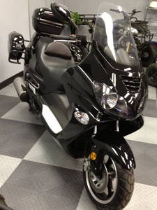 Wholesale water valve: 2012 250cc Scooter Moped Highway Queen - with Saddlebags