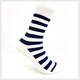Sell 1507_Stripe Casual Socks 