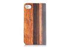 De Rose And Rosewood Wooden Cell Phone Case / Customized Mobile Apple Phone Folio Cases