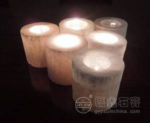 Wholesale granite: Supply Alabaster Candlestick