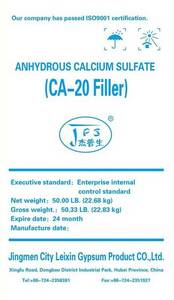 Wholesale titanium dioxide pigment: CA-20 Filler (Anhydrous Calcium Sulfate)