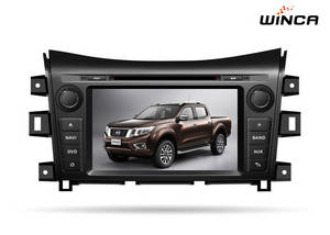 Wholesale gps navigation: Car Head Unit 8Inch Black GPS Navigator for NISSAN Navara 2016 IPOD GPS Radio