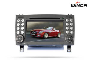 Wholesale custom usb flash drive: 7inch Capacitive Screen Car Radio DVD for BENZ SLK Class with GPS 3G WiFi