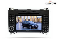 Android System 7inch 2 Din Car Audio System for Benz A/B Class with Car Radio