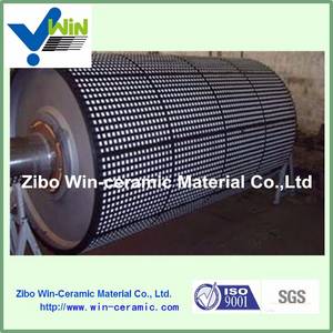 Wholesale rubber tile price: Conveyor Roller Rubber Pulley Lagging