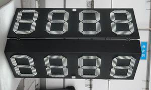 Wholesale gas price sign: PEMEX Project of LED Gas Price Sign