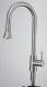 W02-004 Pull-down Stainless Steel Kitchen Mixer Brushed Kitchen Sink Tap
