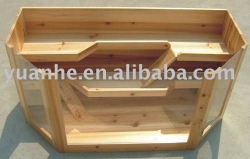 wooden rat cage