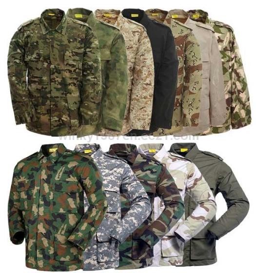 Camouflage Army Uniform, Military Uniform for Cs or Real Army, BDU(id ...