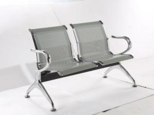 Wholesale bank chair: 3 Seat Steel Hospital Bank Station Waiting Chairs W9604