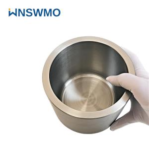 Wholesale silicone raw material: Pure 99.95% Molybdenum Crucible Moly Melting Pot for Metallurgy