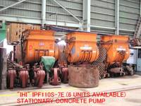 Sell USED IHI IPF110S-7E STATIONARY TYPE CONCRETE PUMP