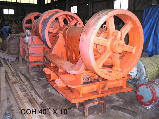 Sell USED GOH (40 X 10) SINGLE TOGGLE JAW CRUSHER MADE IN JAPAN