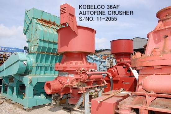 Sell USED KOBELCO MODEL 36AF AUTOFINE CRUSHER S/NO. 11-2055