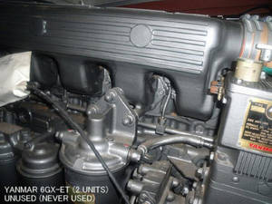 Wholesale engine: Unused (Never Used) Yanmar Model 6GX-ET Marine Engine