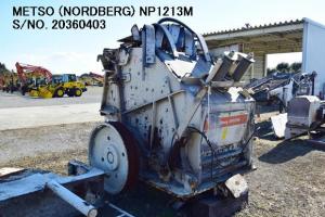 Wholesale Mining Machinery: Used Metso NORDBERG Model NP1213M Impact Crusher S/No. 20360403