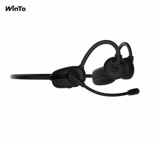 Wholesale headphones bluetooth noise cancelling: Conference Headphone, BM01 Bone Conduction Headphone with Boom Mic, Designed for Meeting, Education