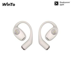 Wholesale one piece: Winto 2024 Top Model Open Ear TWS with Silicone One-piece Moulding, Wireless Charging, Qualcomm Chip
