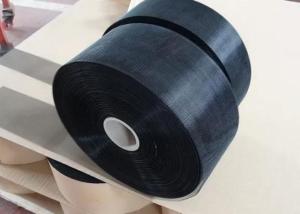 Wholesale woven wire mesh: Black Plastic Epoxy Coated Carbon Steel Wire Mesh Roll 0.914m 1m High Durability