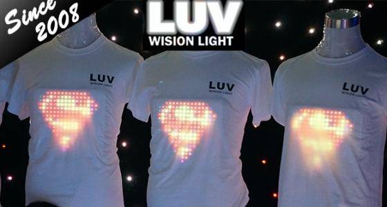 custom led shirts