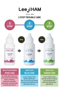 Wholesale treatment: 3 Step Spot Care Solution Acne Treatment