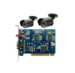 Wholesale 4 channel dvr: 2 Channel CCTV DIY Kit