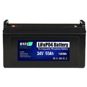 Wholesale f: BATELITHIUM 24V 50A LIFEPO4 Solar Battery for Camping