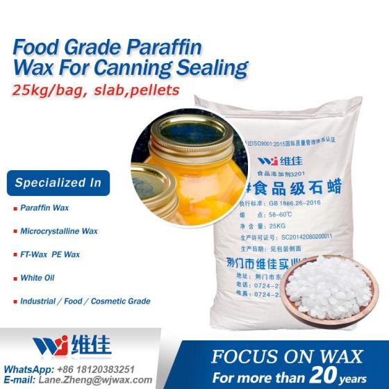 Sell  Food Grade Paraffin Wax For Canning Sealing
