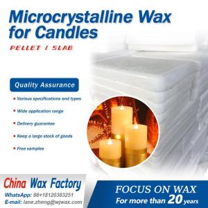 Wholesale scented candle: Microcrystalline Wax for Candles