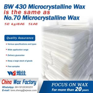 Wholesale luxury skin care: BW 430 Microcrystalline Wax