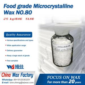 Wholesale food vacuum skin packaging: Food Grade Microcrystalline Wax NO.80