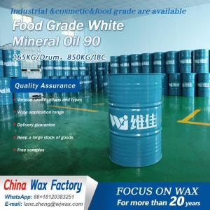 Wholesale liquid paraffin: Food Grade White Mineral Oil 90