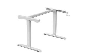 Wholesale lifting table: WK-S2A2-E Ergonomic Standing Hand Crank Single Lever Lift Desk